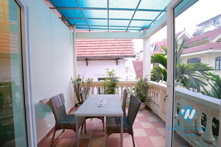 Spacious villa with swimming pool for rent in Tay Ho